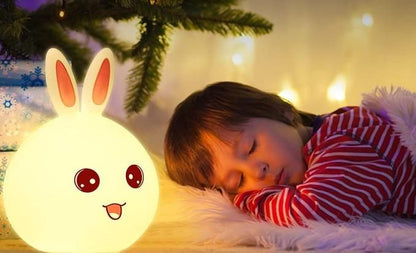 Open Eye Bunny Touch Lamp